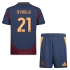 AS Roma Dybala 21 Tredje 2024-25 - Barn Draktsett